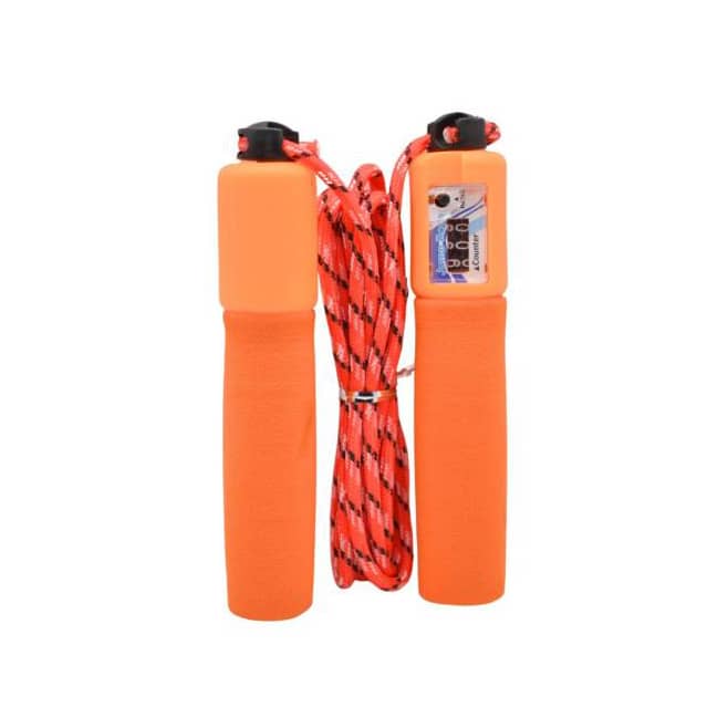 Cuerda saltar con contador 2.80 mts. naranja